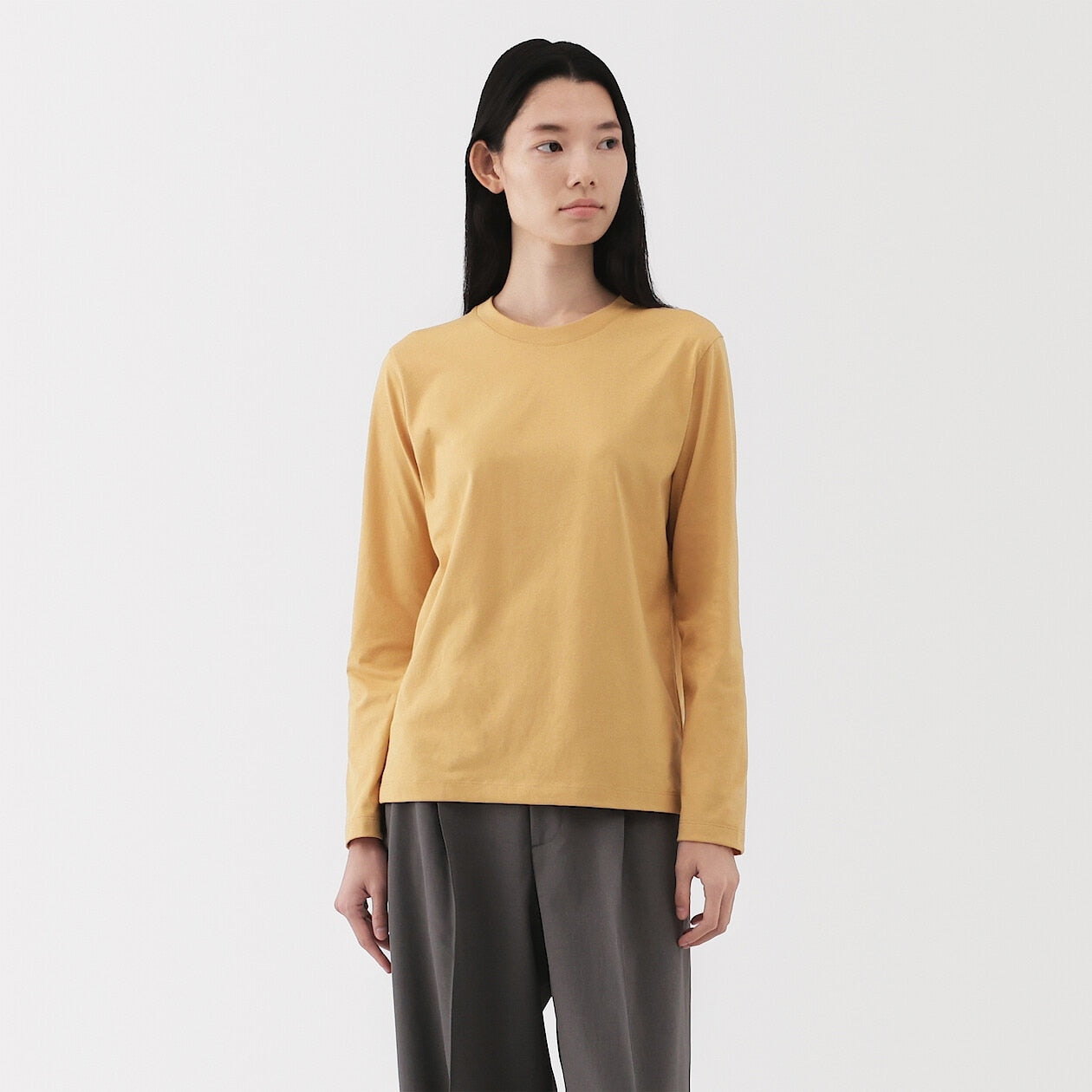 Smoky Yellow Crew Neck